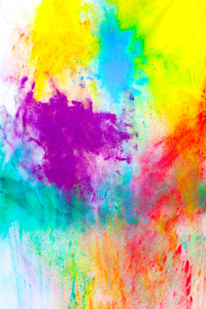 彩色油漆胡里节图片下载