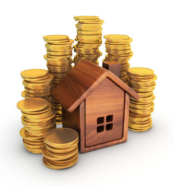 房子和硬币图片下载