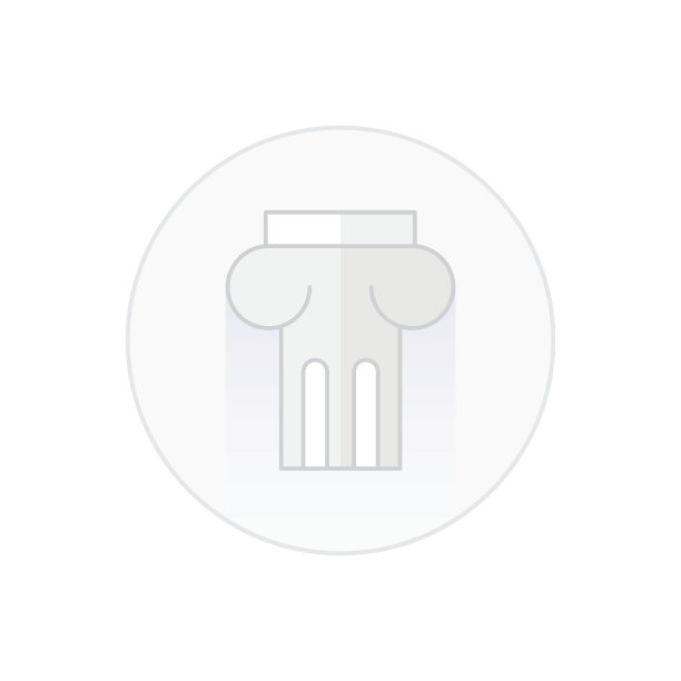 古老的柱子图标白色颜色平衡图片下载