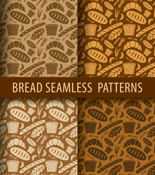 面包店无缝模式图片下载