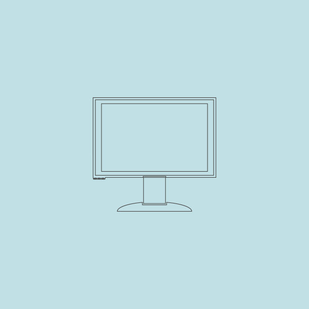 向量监视器图标图片下载