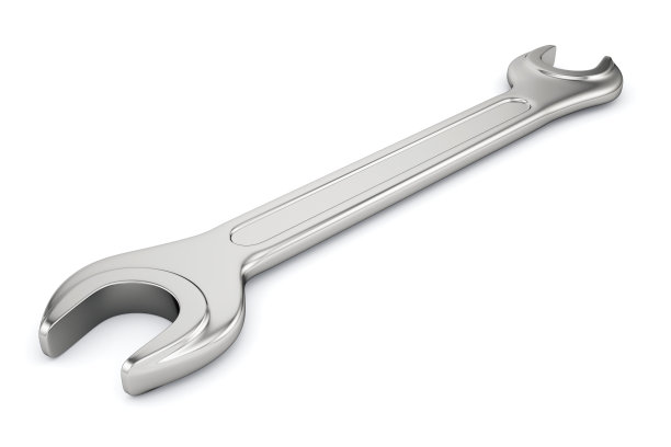 扳手孤立图片下载