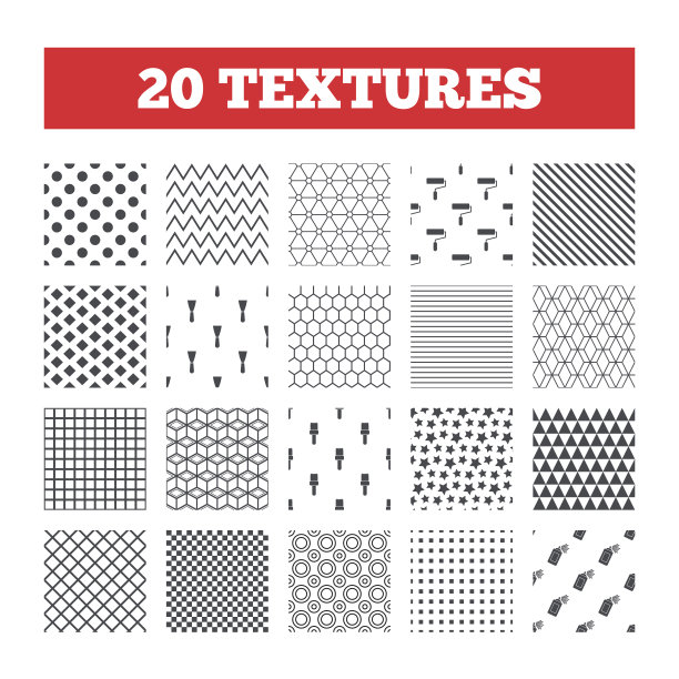 油漆滚筒，刷子图标。喷雾罐和抹刀图片下载