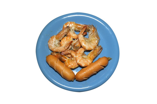 煮香肠虾图片下载