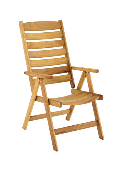 白色背景上的木制椅子图片下载