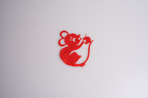 剪纸剪纸是中国的十二生肖——鸡图片下载