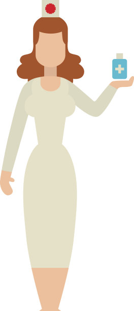 博士人男女插画图片下载