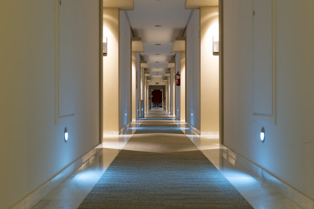 酒店的走廊图片下载