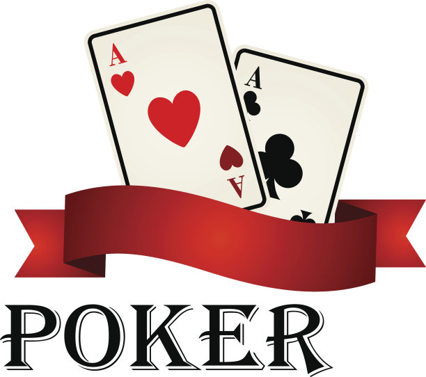 带有卡片的扑克徽章图片下载