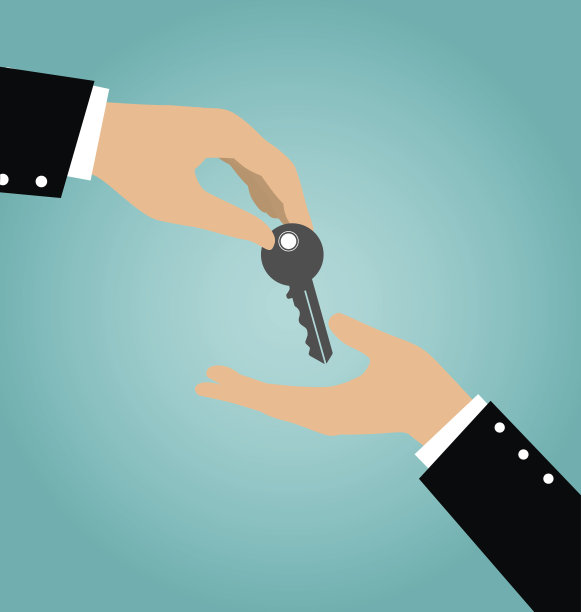 商业之手给了另一只手一把钥匙图片下载