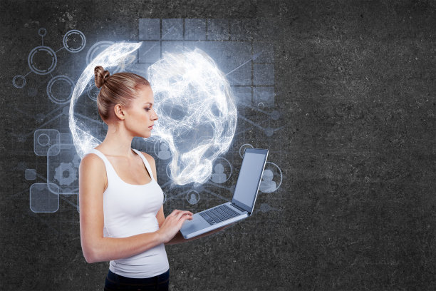 在线业务的概念图片下载