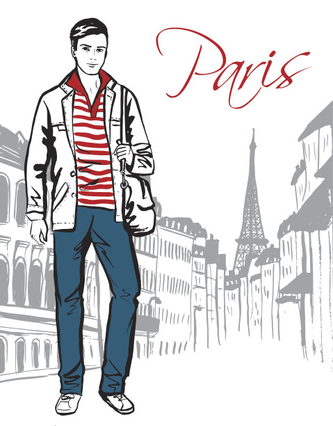 走在街上的人图片下载