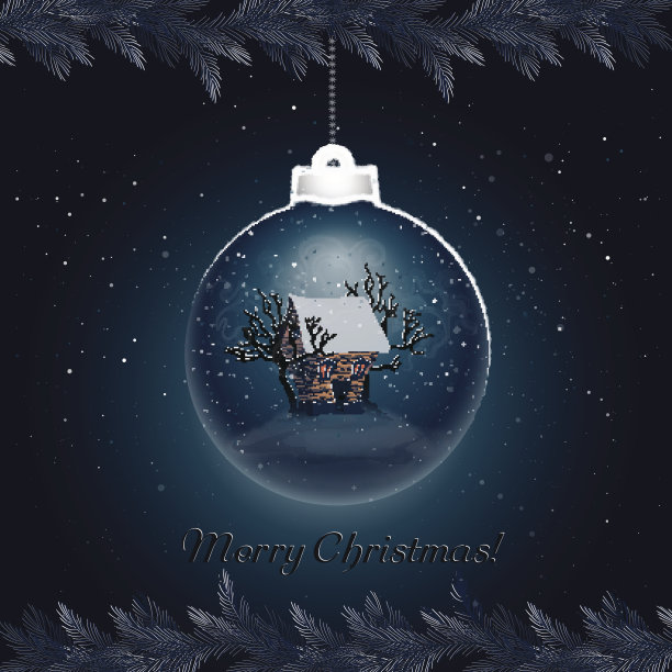 圣诞球图片下载