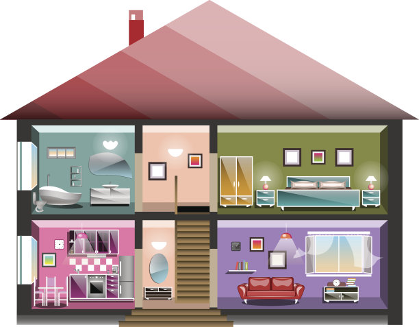 房子里。图片下载