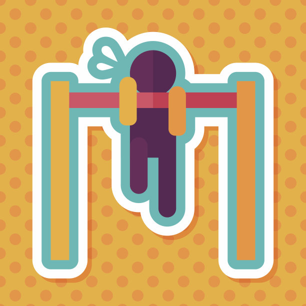 拉起平坦图标与长阴影，eps10图片下载