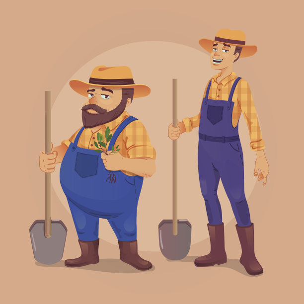 农民矢量图图片下载