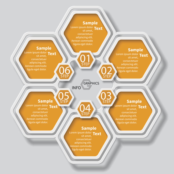 商务人士信息图图片下载