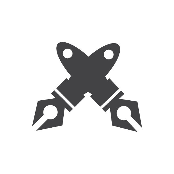 双头笔工具矢量图标设计图片下载
