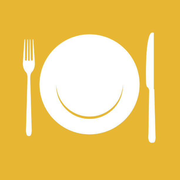 盘子和刀叉图片下载