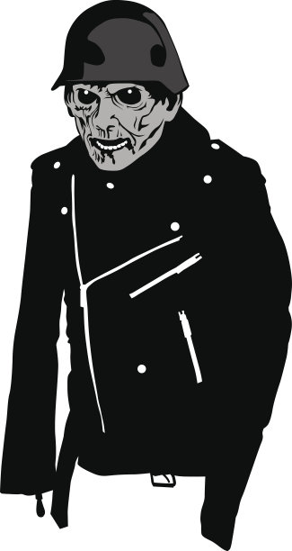 可怕的面具头骨图片下载