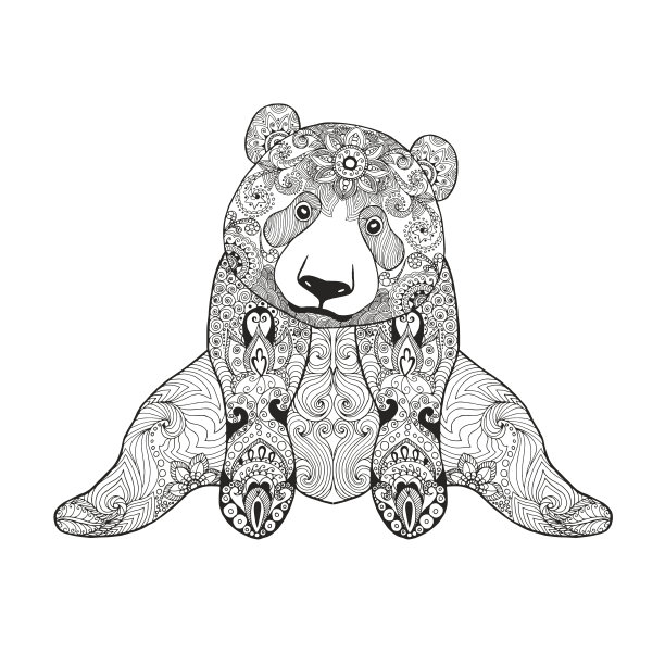 可爱的熊猫图片下载