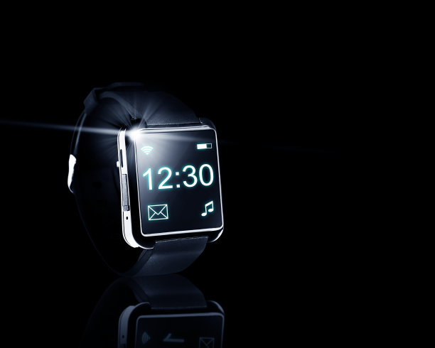 黑色的智能手表图片下载