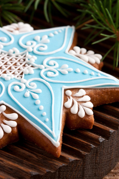 圣诞姜饼曲奇图片下载