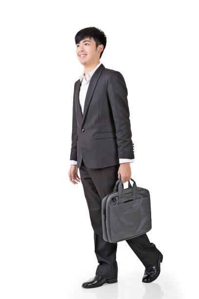 年轻的商人走图片下载