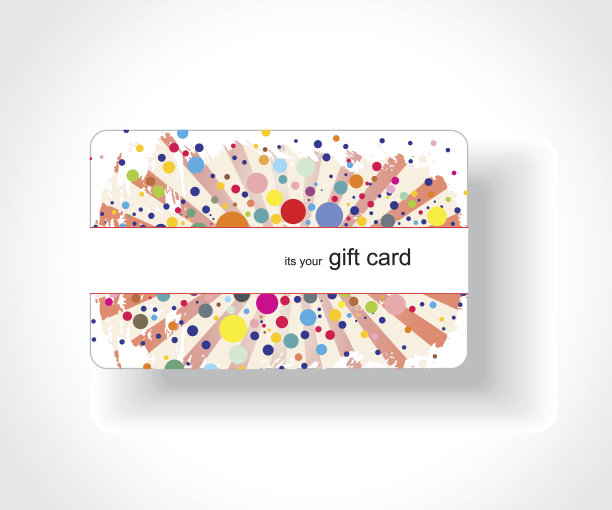 漂亮的礼品卡图片下载