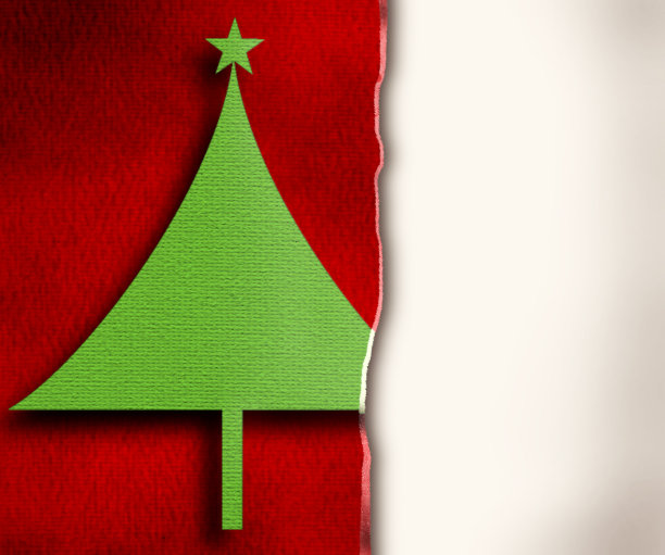 圣诞树画布背景纹理图片下载