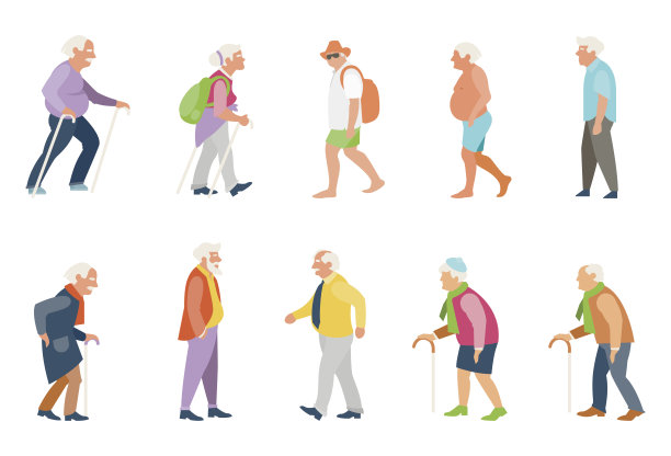 街上的人。图片下载