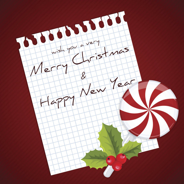 圣诞贺卡和新年快乐的背景图片下载