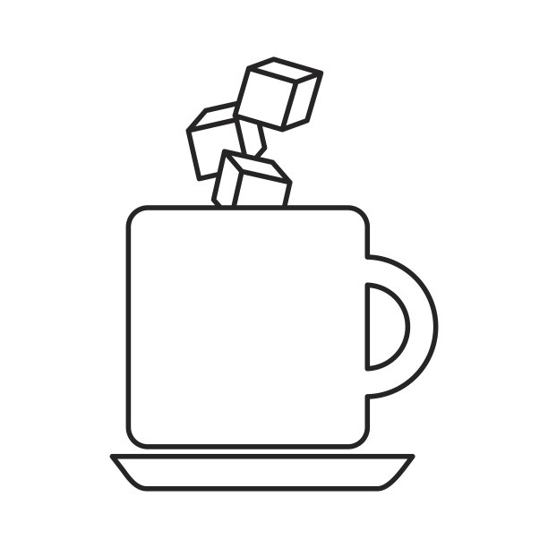 咖啡加方糖图片下载