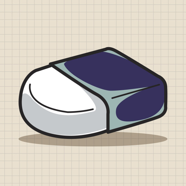 静止橡皮主题元素向量，eps图片下载