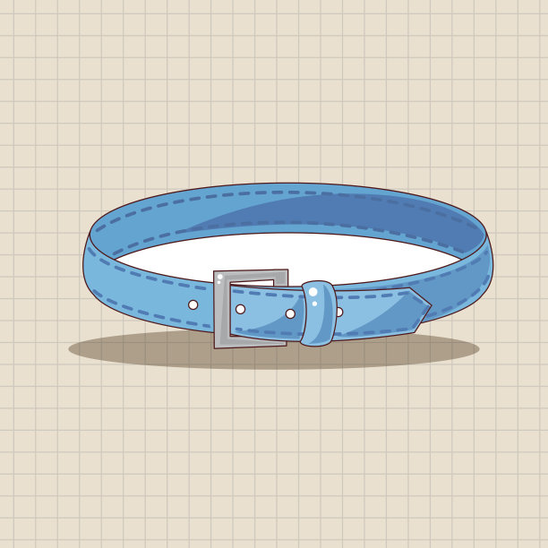 宠物狗链主题元素向量，eps10图片下载