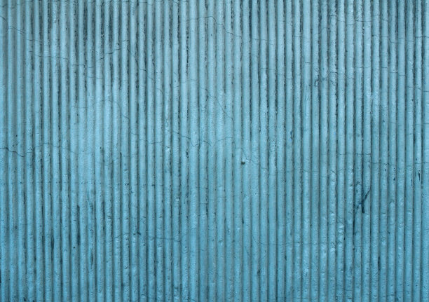 旧墙的纹理覆盖着蓝色的灰泥与垂直浮雕图片下载