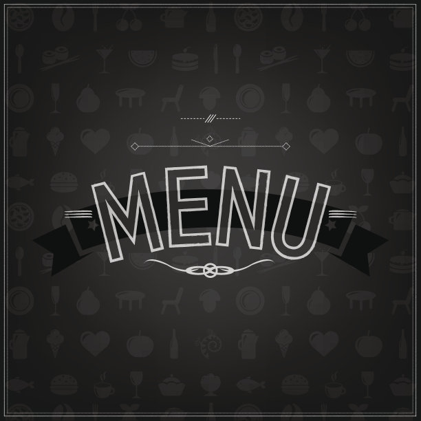 菜单设计图片下载