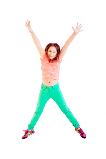 快乐女生跳图片下载