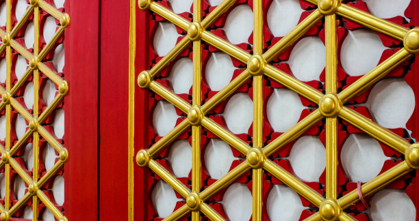 传统的中国门窗图案图片下载