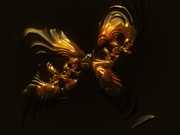 数字分形蝴蝶图片下载