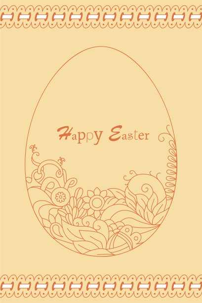 复活节卡片图片下载