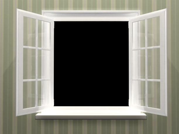 敞开的窗户图片下载