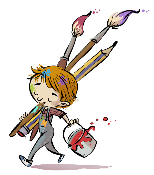 孩子的艺术家图片下载