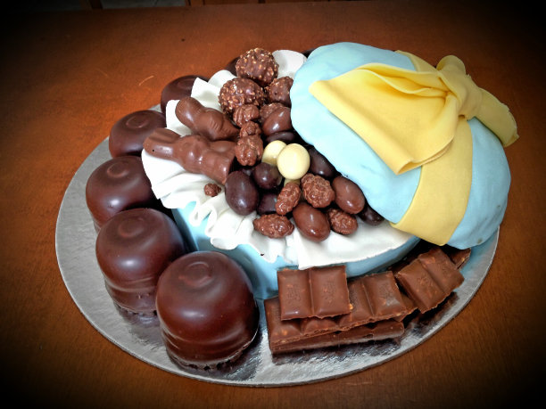 蛋糕像盒子图片下载