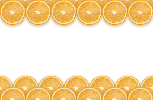 白色上的橙色条纹图片下载