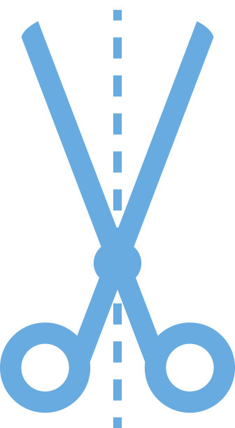 剪刀图标上的白色背景。剪刀的迹象。平面设计风格。图片下载