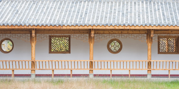 中国木建筑图片下载