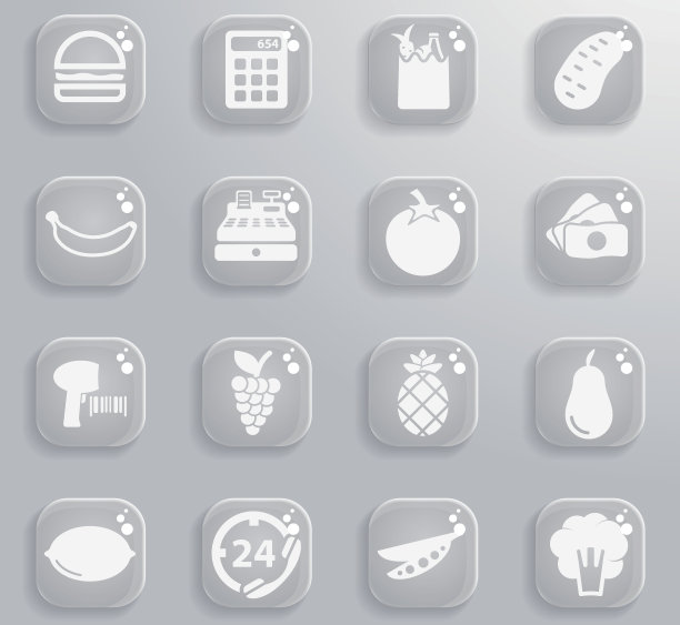 杂货店简单的图标图片下载