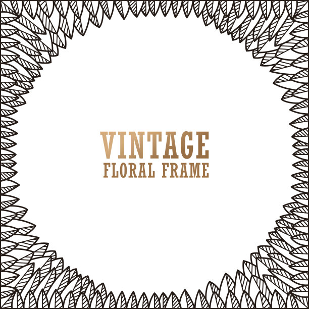 美丽的图片与一个圆形的花瓣花环图片下载