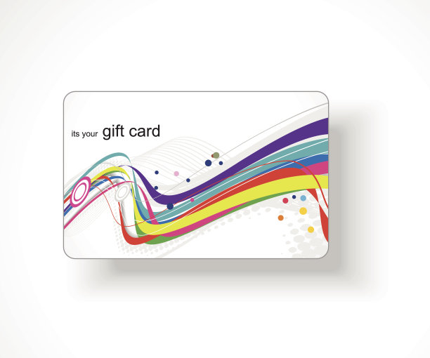 漂亮的礼品卡图片下载